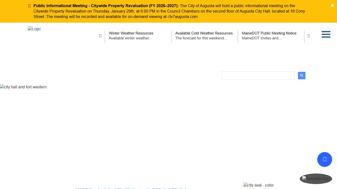 Welcome to Augusta, ME